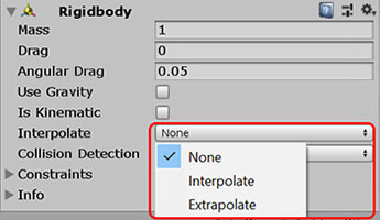 Unity Rigidbody's Interpolate