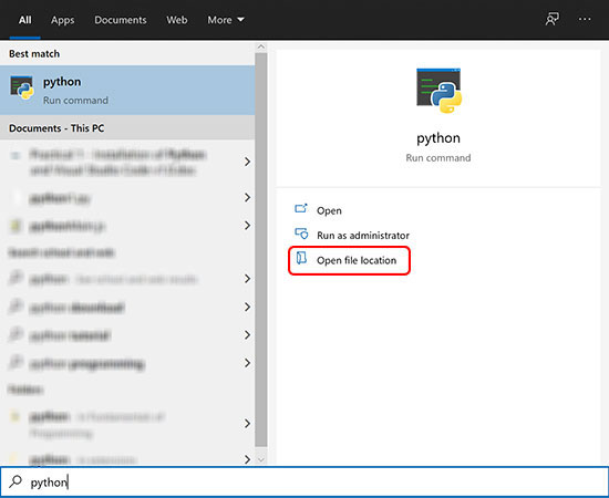 How to find Python in Windows