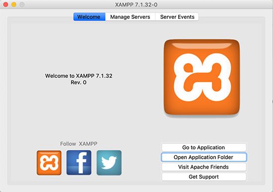 XAMPP htdocs folder in macOS
