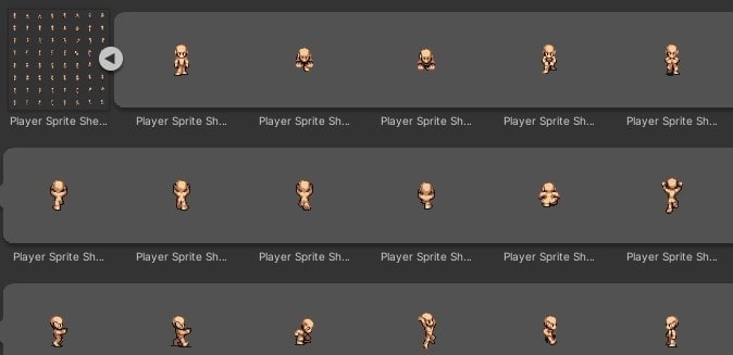 vampire survivors player sprite sliced show