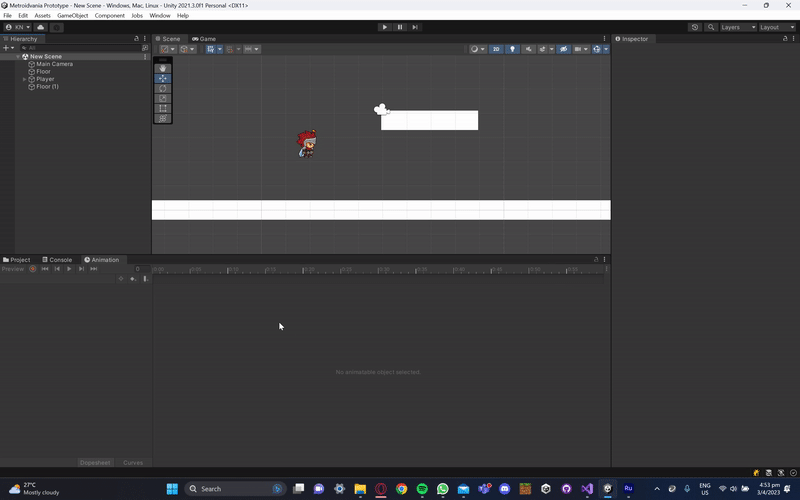 This shows the viewer how they can create a new animation clip