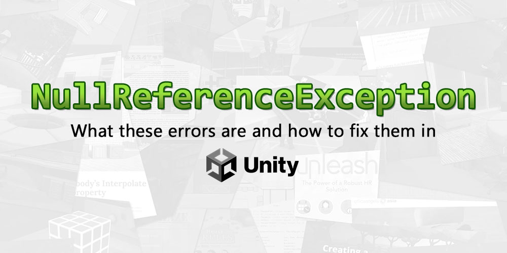 What is a NullReferenceException?