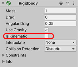 Rigidbody Is Kinematic