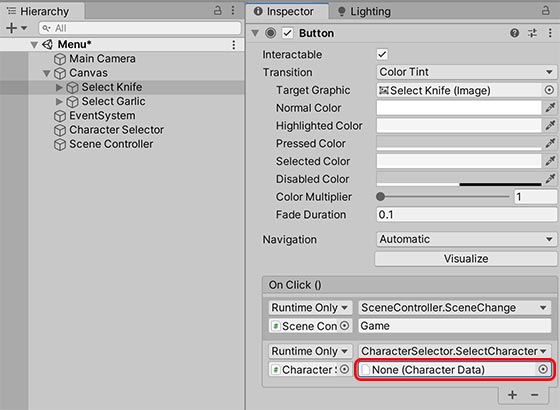 CharacterData assigning