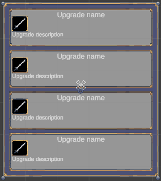 Level up UI window resizable