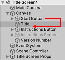 Unity UI moving element down