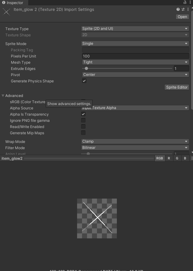 Shine Texture for material in Renderer