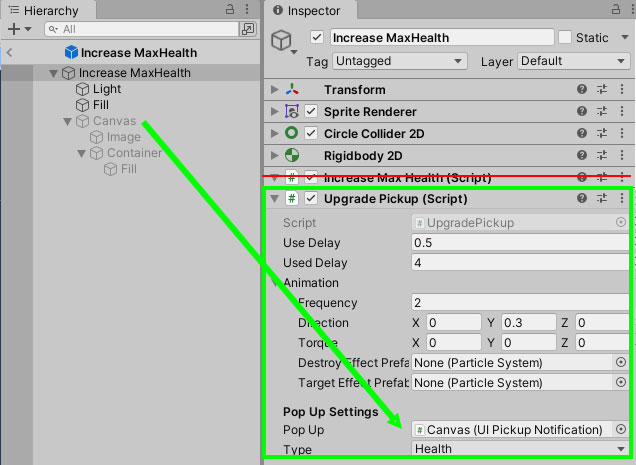 New Increase Max Health prefab
