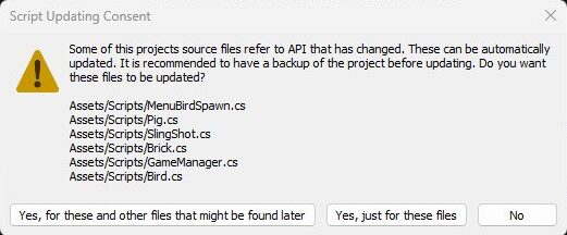 Accepting Script Updating Consent